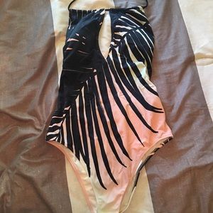 PINK one piece swimsuit